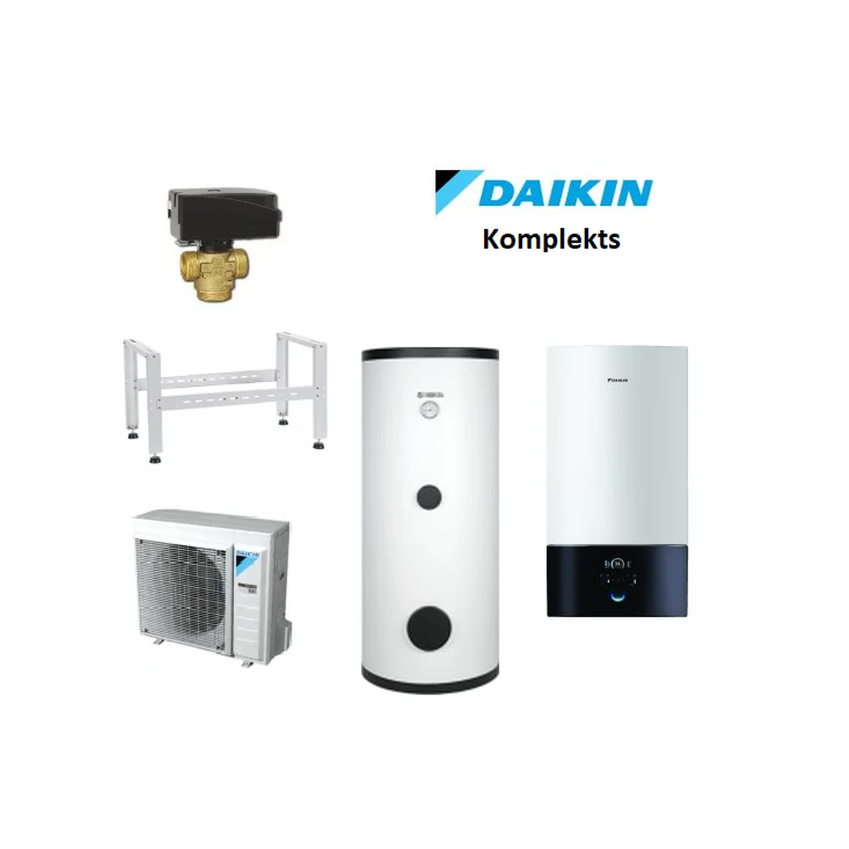 Daikin 6kW Altherma 3, Komplekts