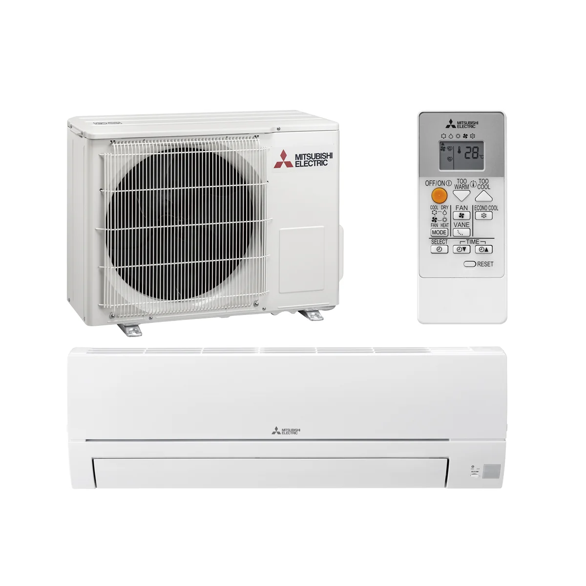 Mitsubishi Electric GAISA Kondicionieris MSZ-DW25VF, MUZ-DW25VF, 2.5/3.15 kW