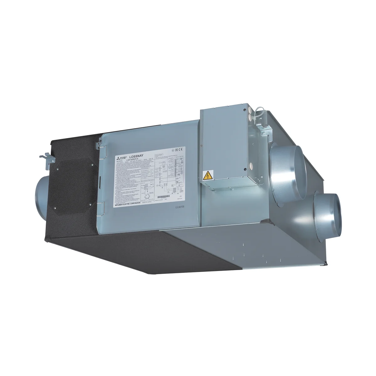 Mitsubishi Electric Ventilācijas Iekārta Lossnay LGH-35RVX, 3,5 kW