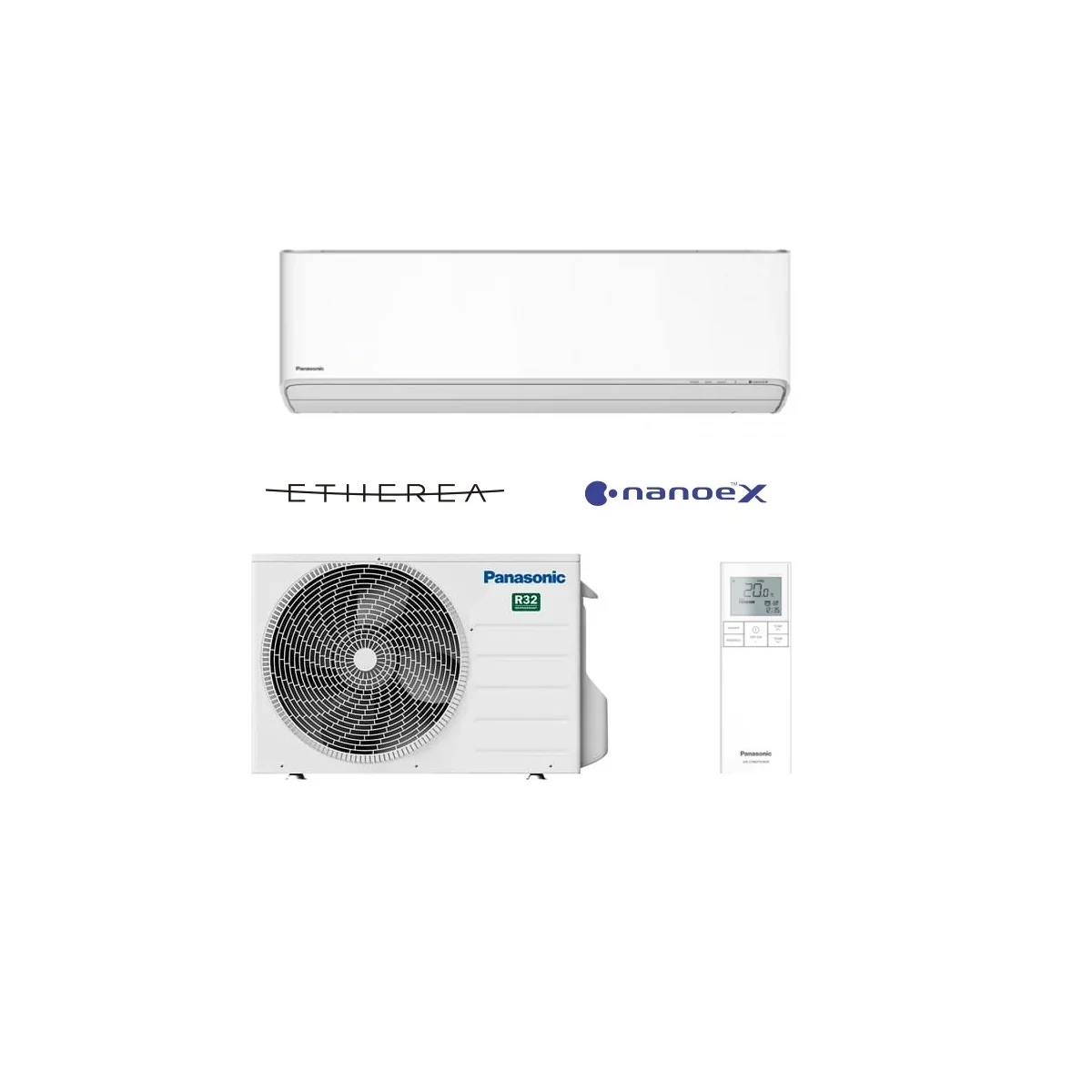 Panasonic 2,5kW Z Etherea (Nanoe X) Matt white