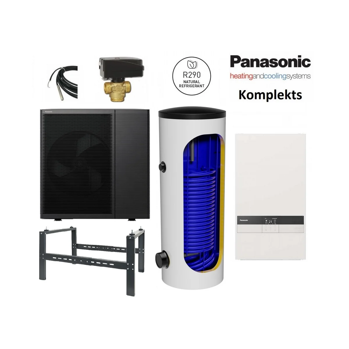 Panasonic 5kW Aquarea L paaudzes Hydraulic Bi-Block (R290)