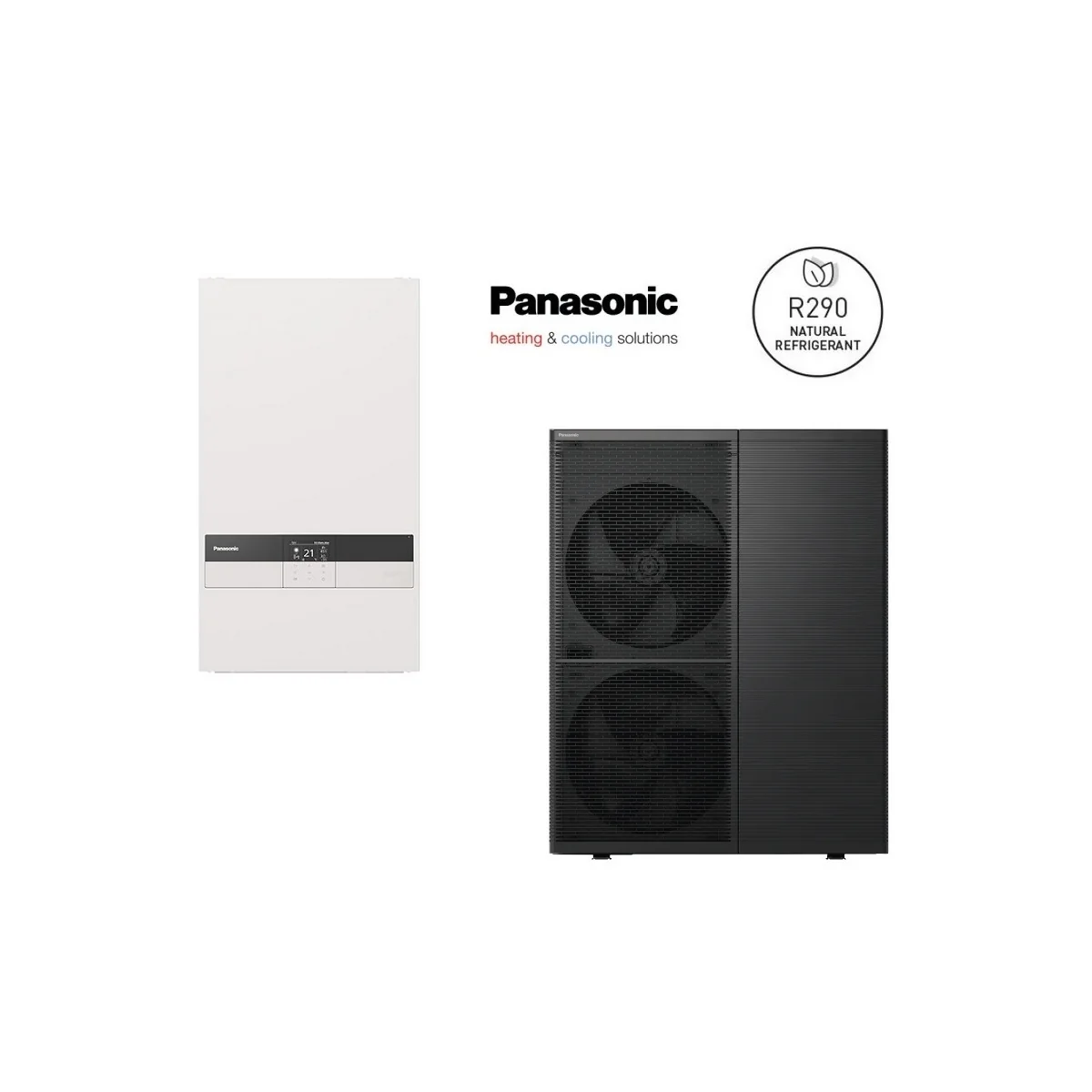 Panasonic 9kW Aquarea M Series Hydraulic T-CAP (R290), Bi-Block