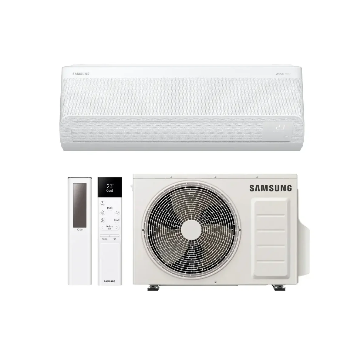 Gaiss- gaiss siltumsūknis Samsung Nordic WindFreeTM Geo S2, 3.5 kW